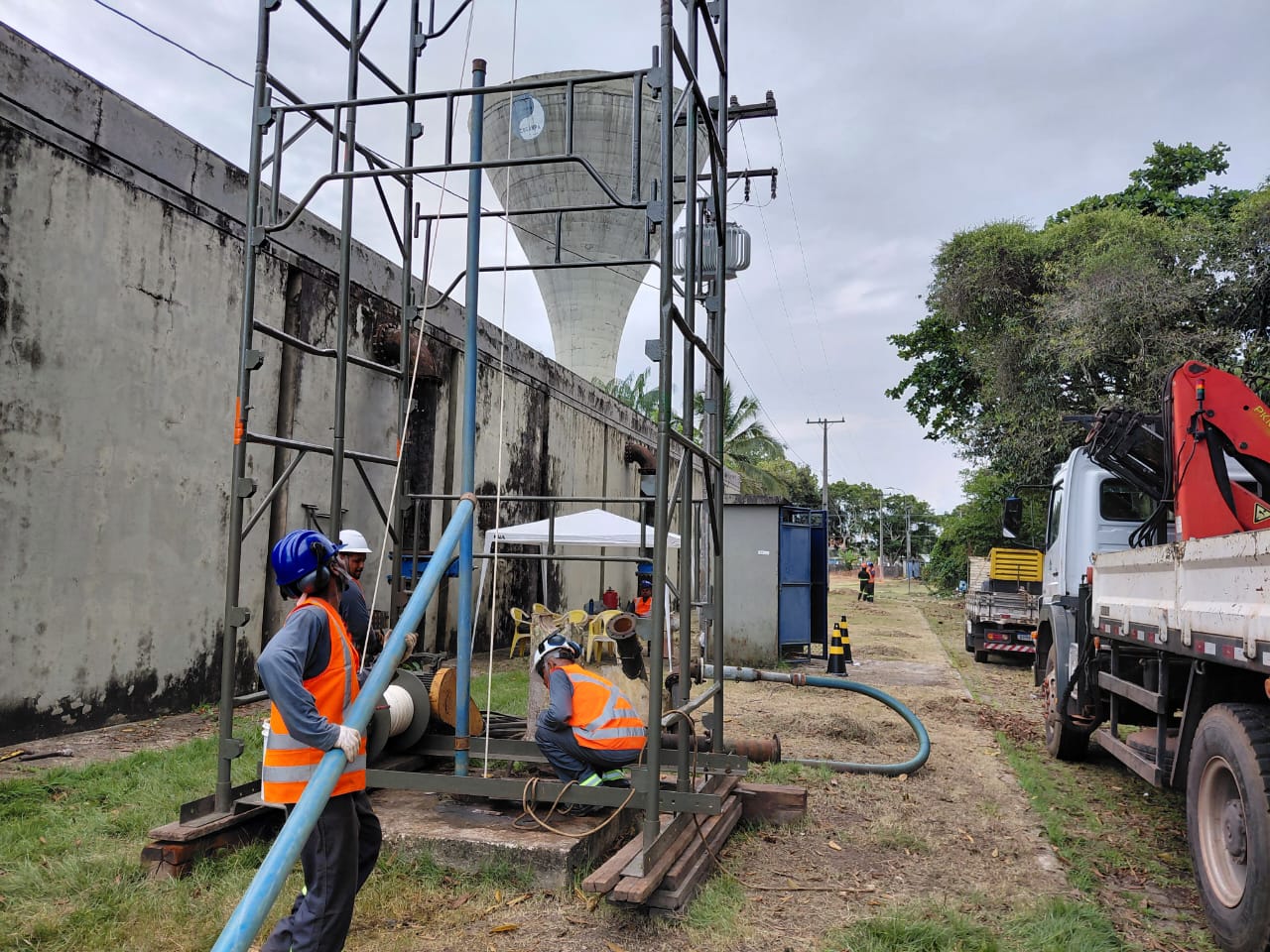 Águas do Pará inicia programação para limpeza em mais de 30 poços em Belém, Ananindeua e Marituba